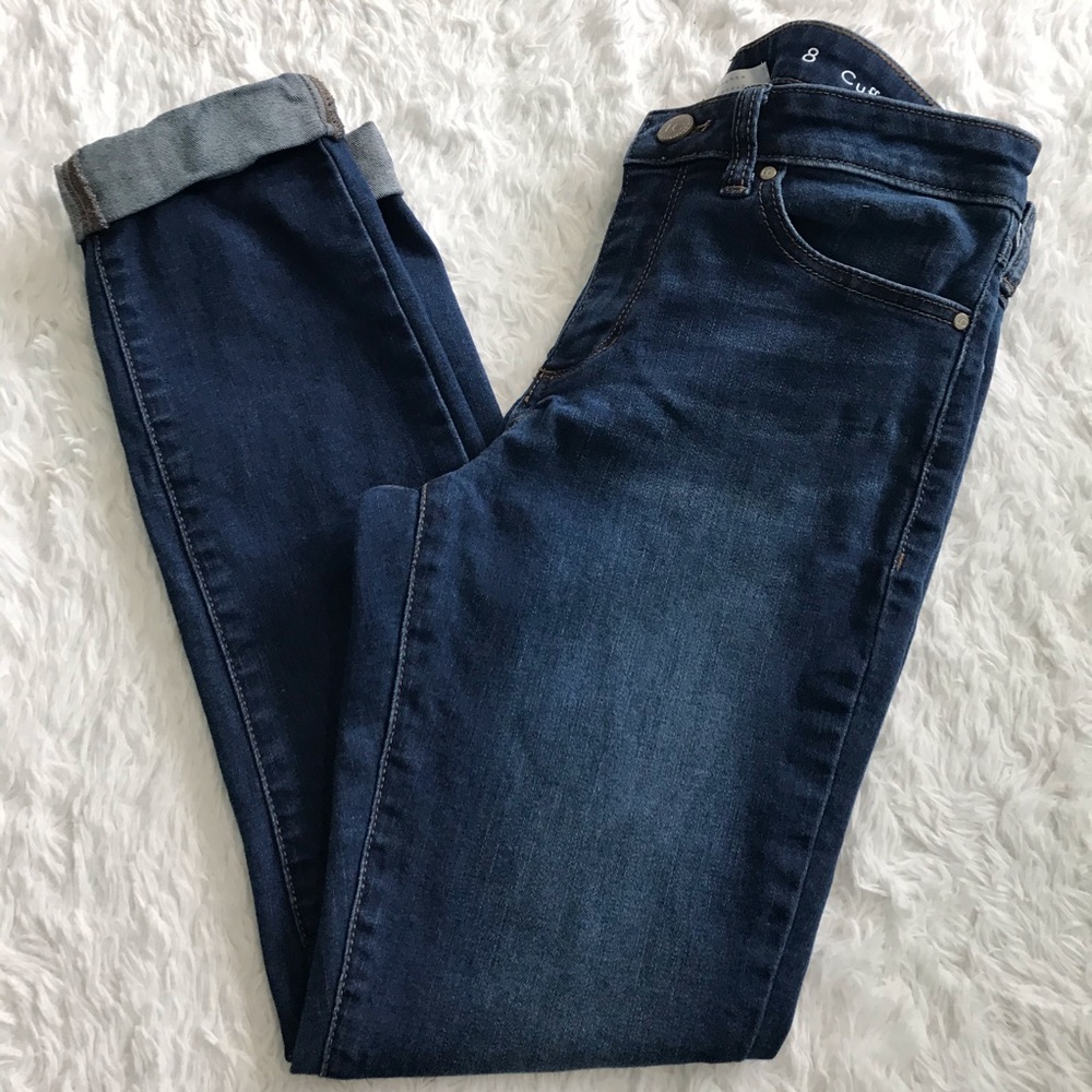 Lauren Conrad Cuffed Skinny Ankle Jeans